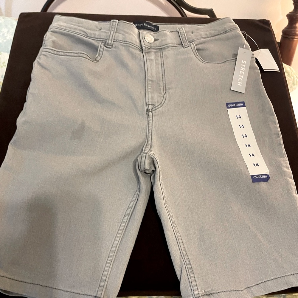 Boys long length shorts